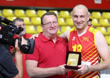 Васе Михаилов по 100-ти пат во дресот на Македонија