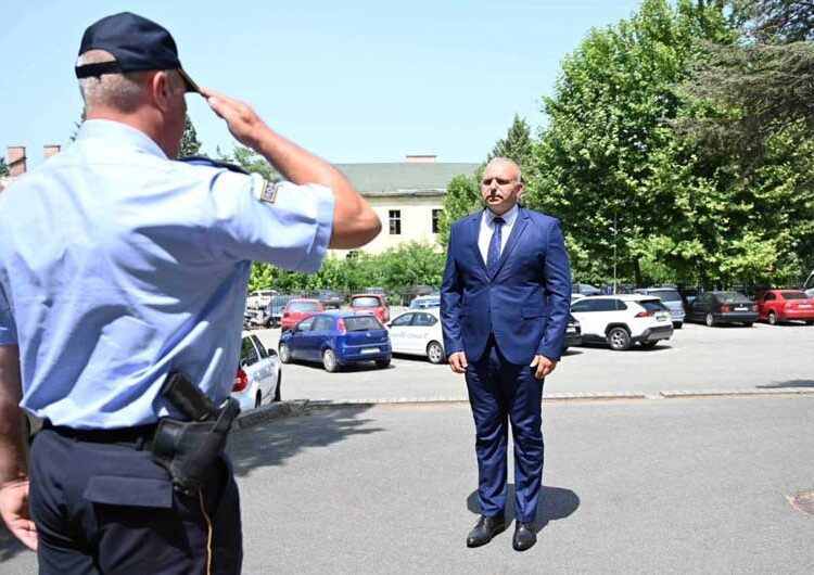 Директорот на Бирото за јавна безбедност Сашо Тасевски во посета на СВР Струмица