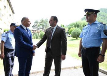 Директорот на Бирото за јавна безбедност Сашо Тасевски во посета на СВР Струмица