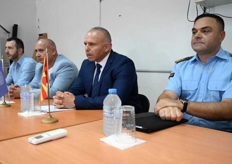 Директорот на Бирото за јавна безбедност Сашо Тасевски во посета на СВР Струмица