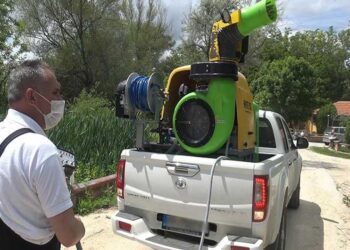 На 5, 6 и 7 јули прскање против возрасни комарци и ларвицидна дезинсекција