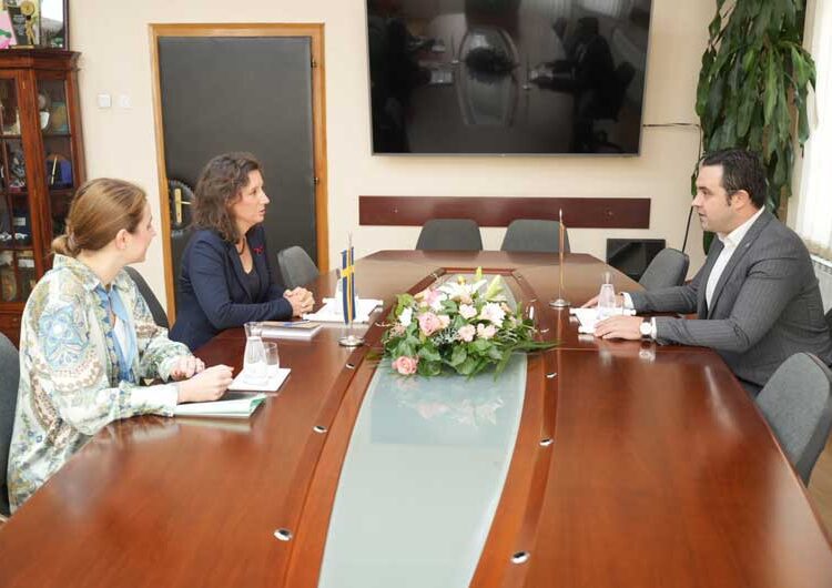 Амбасадорката на Кралството Шведска е во посета на Струмица