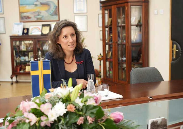 Амбасадорката на Кралството Шведска е во посета на Струмица