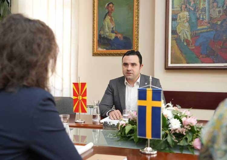 Амбасадорката на Кралството Шведска е во посета на Струмица