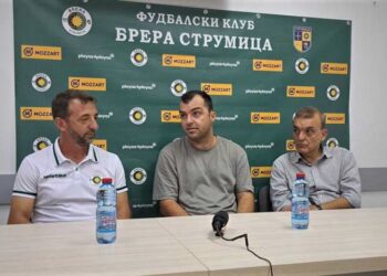 Струмичката „Брера“ го почнува првенството со „Вардар“ – прес конференција на Пандев, Алеоти и Валенти