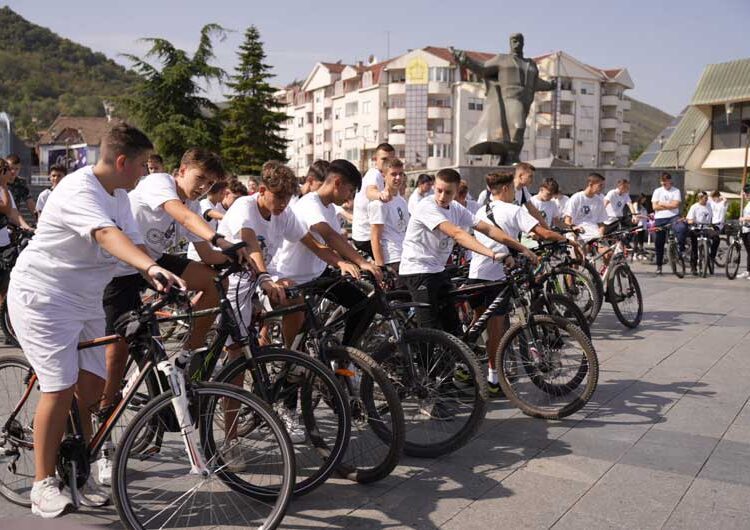 Со велосипедско дефиле во Струмица одбележан Светскиот Ден без автомобили и Европската недела на мобилност