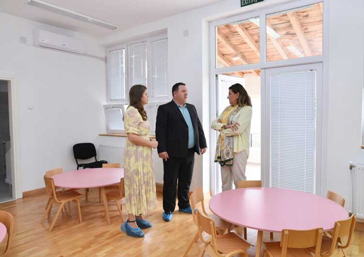 По две години од изградбата пуштена во употреба Детската градинка во Босилово