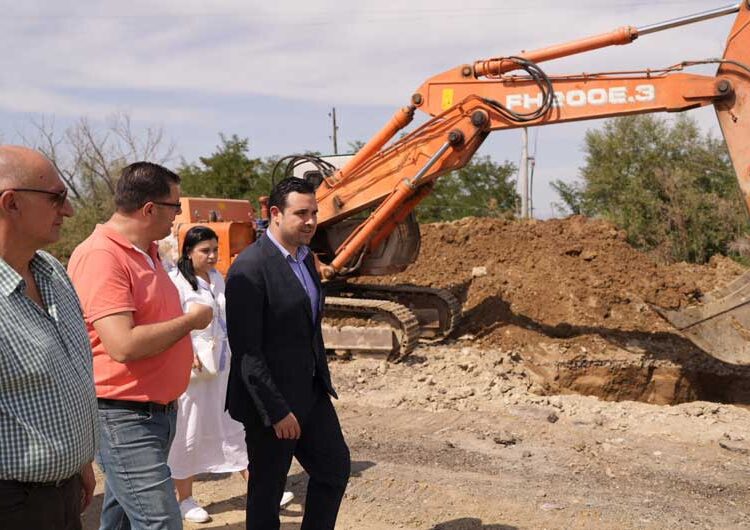 Почна да се гради нов булевар на излезот од Струмица кон селото Дабиле