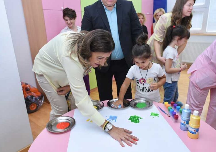 По две години од изградбата пуштена во употреба Детската градинка во Босилово