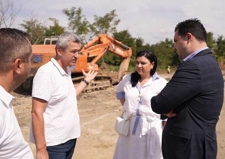 Почна да се гради нов булевар на излезот од Струмица кон селото Дабиле