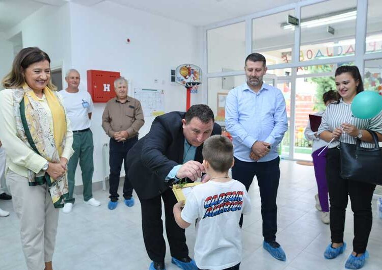 По две години од изградбата пуштена во употреба Детската градинка во Босилово