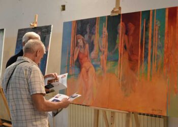 Поставена Изложба на дела од 60-та Меѓународна Струмичка ликовна колонија