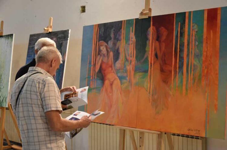 Поставена Изложба на дела од 60-та Меѓународна Струмичка ликовна колонија