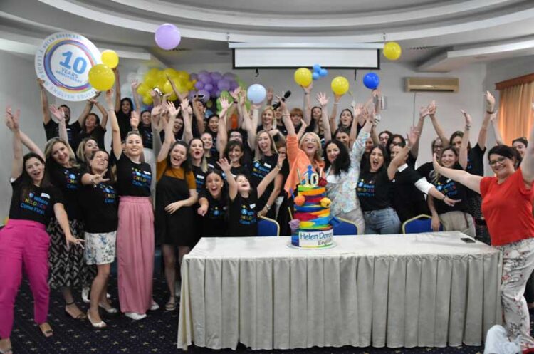 Helen Doron English слави јубилеј: 10 години лидери во неформалното образование за деца во државата