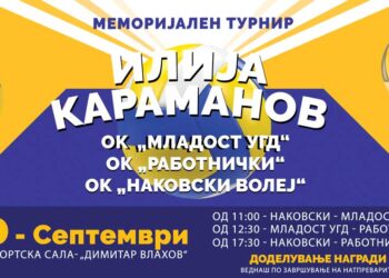 По 4-ти пат во Струмица Меморијален турнир во одбојка „Илија Караманов 2023“