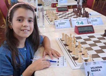 Победа на 8-годишната Надица Велкова од ШК „Цареви Кули“ на Европското шаховско првенство во Романија