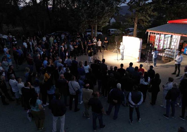 Кампањата на ВМРО-ДПМНЕ „Важно е! Од тебе зависат промените“ во Ново Село, Босилово и Василево