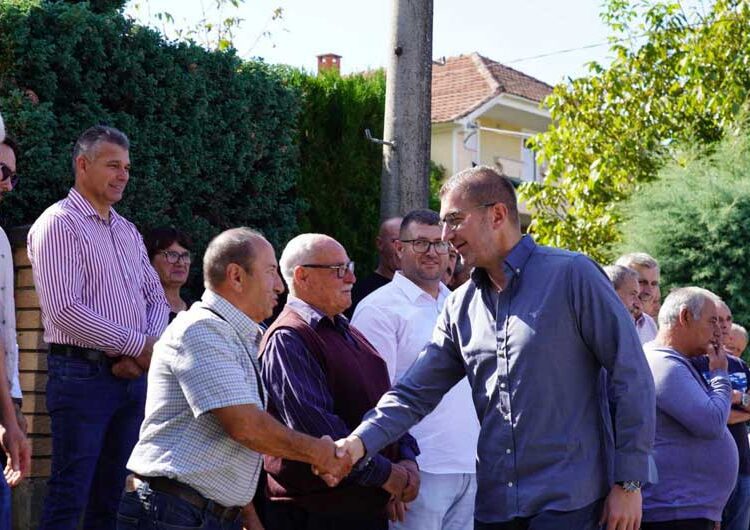 Кампањата на ВМРО-ДПМНЕ „Важно е! Од тебе зависат промените“ во Ново Село, Босилово и Василево