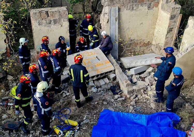 Пожарникари – спасители од Противпожарната единица на Струмица учествуваат на меѓународна вежба во Ерменија