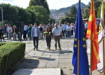 Во Струмица одбележан 11-ти Октомври, Денот на македонското антифашистичко востание и Денот на борецот