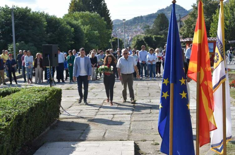 Во Струмица одбележан 11-ти Октомври, Денот на македонското антифашистичко востание и Денот на борецот