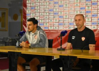 Од Струмица Благоја Милевски и Елиф Елмас за утрешниот натпревар со Ерменија