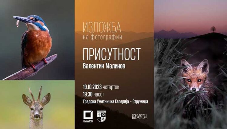 Изложба на фотографии – „Присутност“ на Валентин Малинов