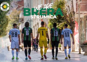 Фудбалерите на ФК „БРЕРА“ преку фотографии ги промовираат убавините на Струмица