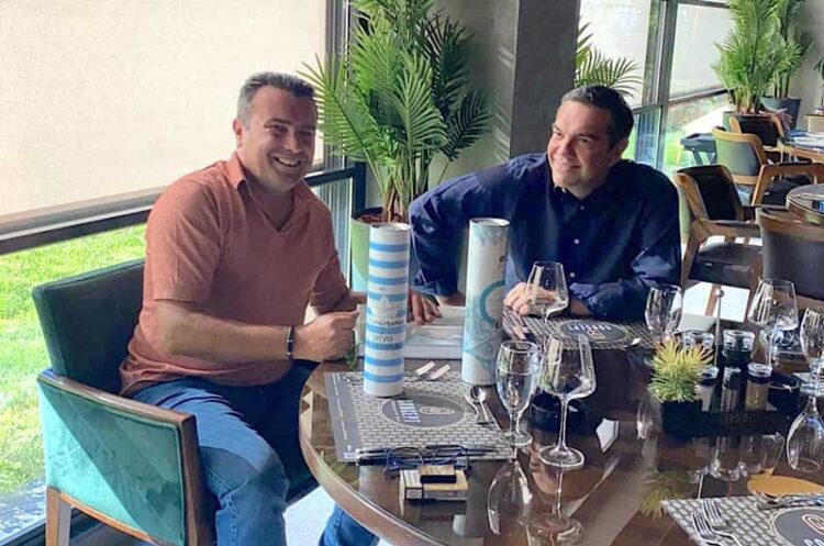 Поранешниот грчки премиер Алексис Ципрас е во Струмица кај Заев