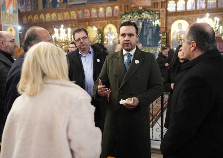 Делегација на Општина Струмица е во посета на Кукуш на одбележување на празникот Свети Петнаесет свештеномаченици