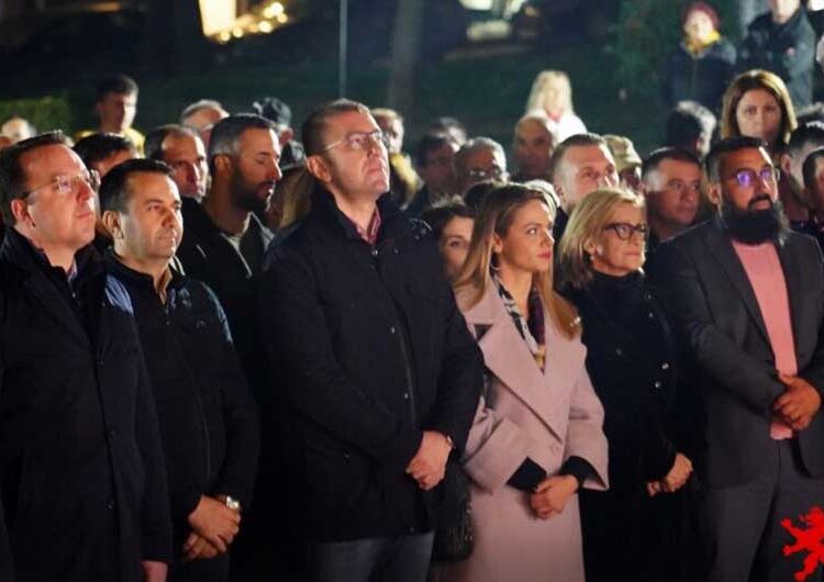 Лидерот на ВМРО-ДПМНЕ, Христијан Мицкоски имаше средби со жители на Струмица и Банско