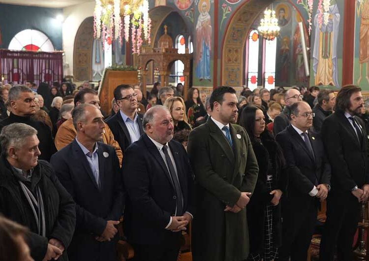 Делегација на Општина Струмица е во посета на Кукуш на одбележување на празникот Свети Петнаесет свештеномаченици