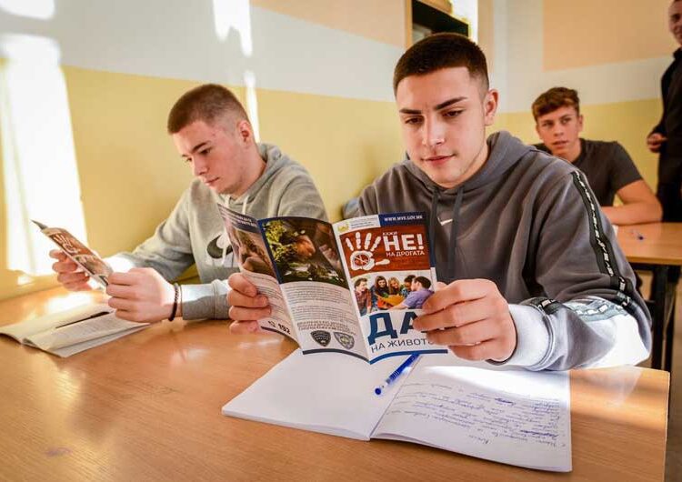 Спасовски: Интензивно ја зголемуваме безбедноста и ја продолжуваме превентивната кампања „Кажи НЕ на дрогата, ДА на животот“