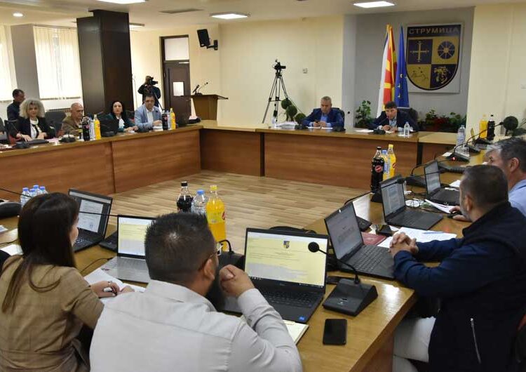Советот на општина Струмица направи ребаланс на тековниот буџет