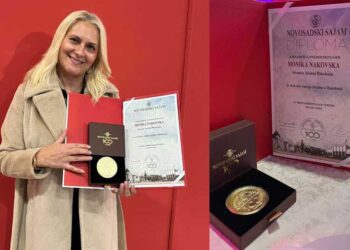 Туристичката агенција „Нова Травел“ со посебно признание за развој на туризмот на Новосадскиот саем