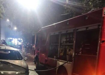 СВР Струмица за вчерашниот пожар – едно лице вдишило чад и било пренесено во болницата