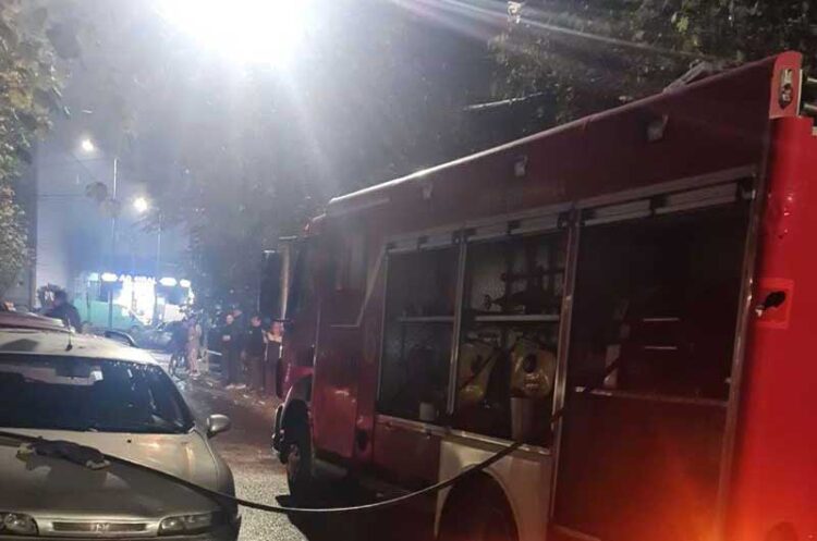 СВР Струмица за вчерашниот пожар – едно лице вдишило чад и било пренесено во болницата