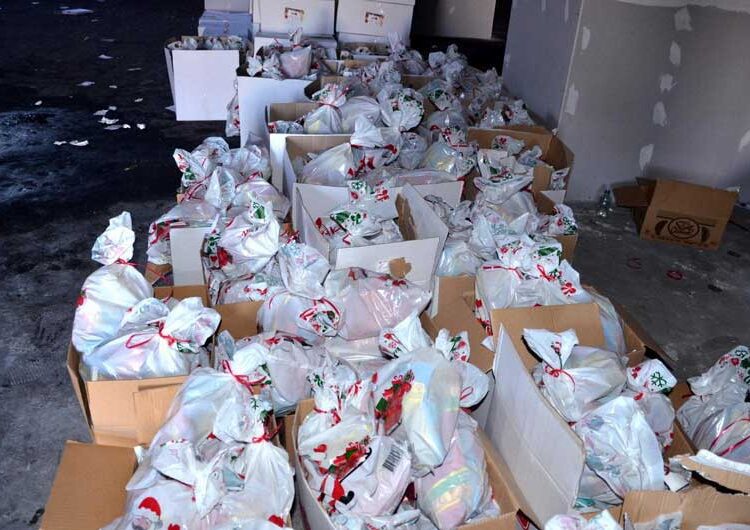 Струмичкото СДСМ подели 100 пакети со прехранбени производи и средства за лична хигиена