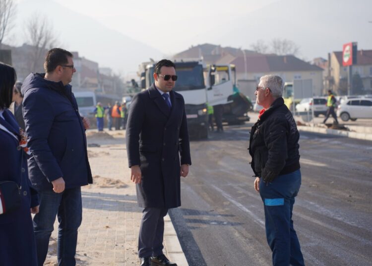 Завршува изградбата на новиот булевар „Братство Единство“, догодина ќе се гради и најавениот нов градски пазар