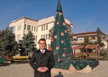 Новогодишна честитка од градоначалникот на општина Ново Село, Ѓорѓе Божинов