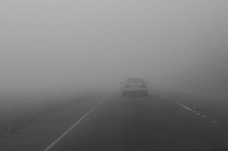 Поради појава на магла намалена видливост на патниот правец Струмица – Граничен премин „Ново Село“