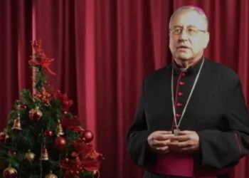 Божиќна честитка до католичките верници од бискупот Киро Стојанов