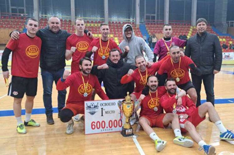 Екипата „Гостилница кај Џек“ од Скопје е победник на првиот турнир во мал фудбал посветен на Благој Истатов