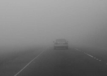 Намалена видливоста поради магла на патот од Струмица кон Граничен премин „Ново Село“