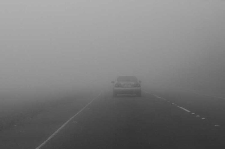Намалена видливоста поради магла на патот од Струмица кон Граничен премин „Ново Село“
