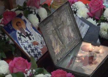 Во Црквата „Св. Кирил и Методиј“ во Струмица ќе бидат изложени моштите на Св. Василиј Велики