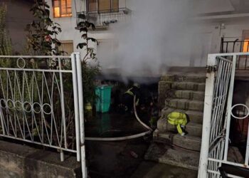 Две интервенции имале пожарникарите на новогодишната ноќ