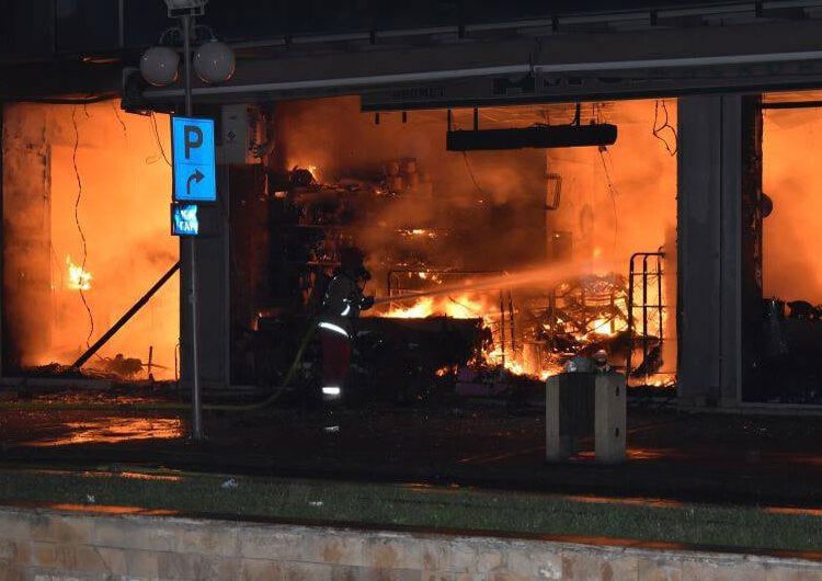 Пред три години голем пожар го зафати Трговскиот центар „Глобал“ во центарот на Струмица