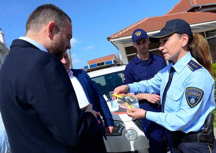 Превентивни активности на СВР Струмица кон возачите – се вклучи и министерот Панче Тошковски