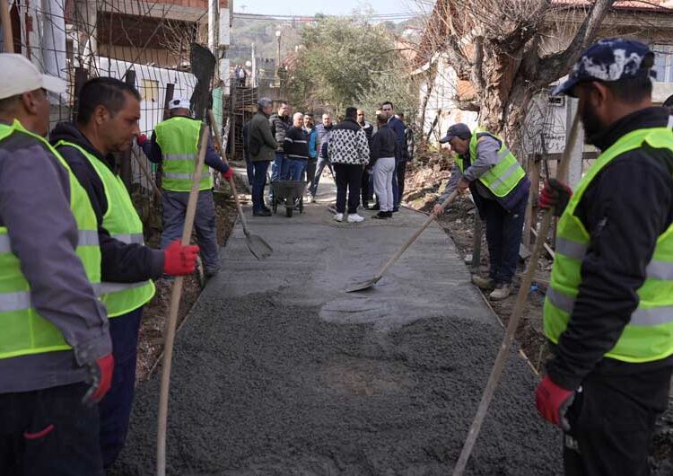 Завршени се потпорните ѕидови покрај новото игралиште и паркиралиште на местото на некогашната „маларична“